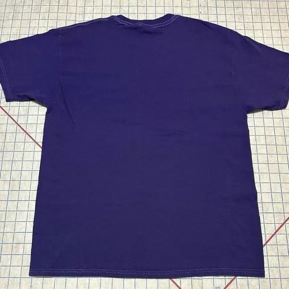 UW Washington Huskies Purple 80’s Wolf T-Shirt Men’s Size Large Y2K VTG Champion - Picture 2 of 13